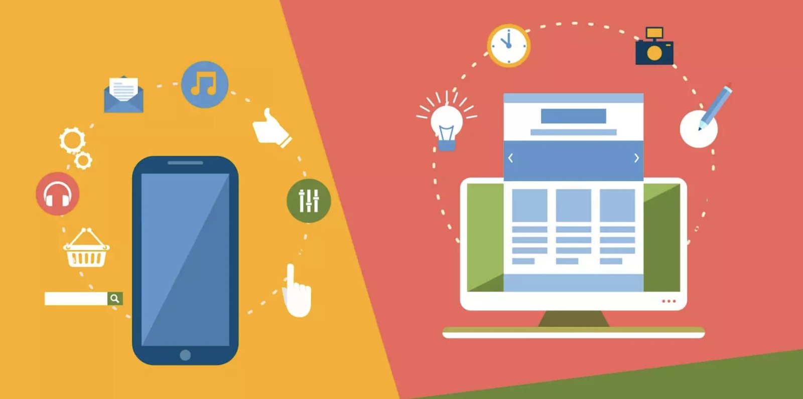 su khac biet giua ung dung web va ung dung di dong Sự khác biệt giữa ứng dụng web và ứng dụng di động