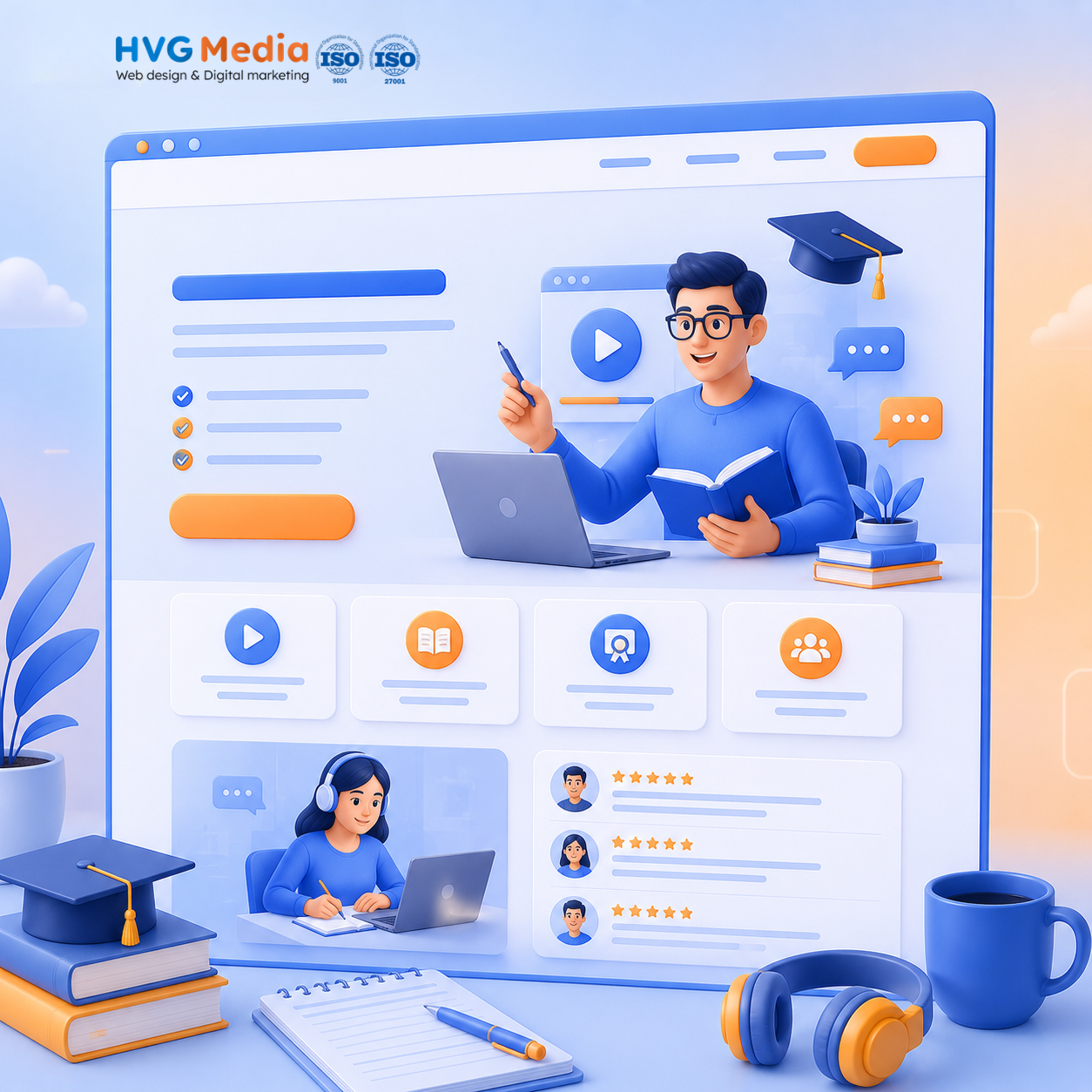 Landing page khóa học là gì? Cách thiết kế trang bán khóa học giúp tăng chuyển đổi