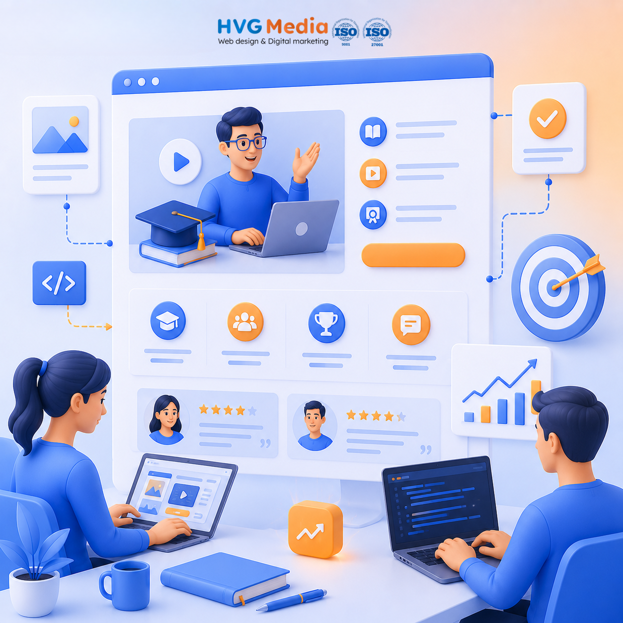 Landing page khóa học là gì?